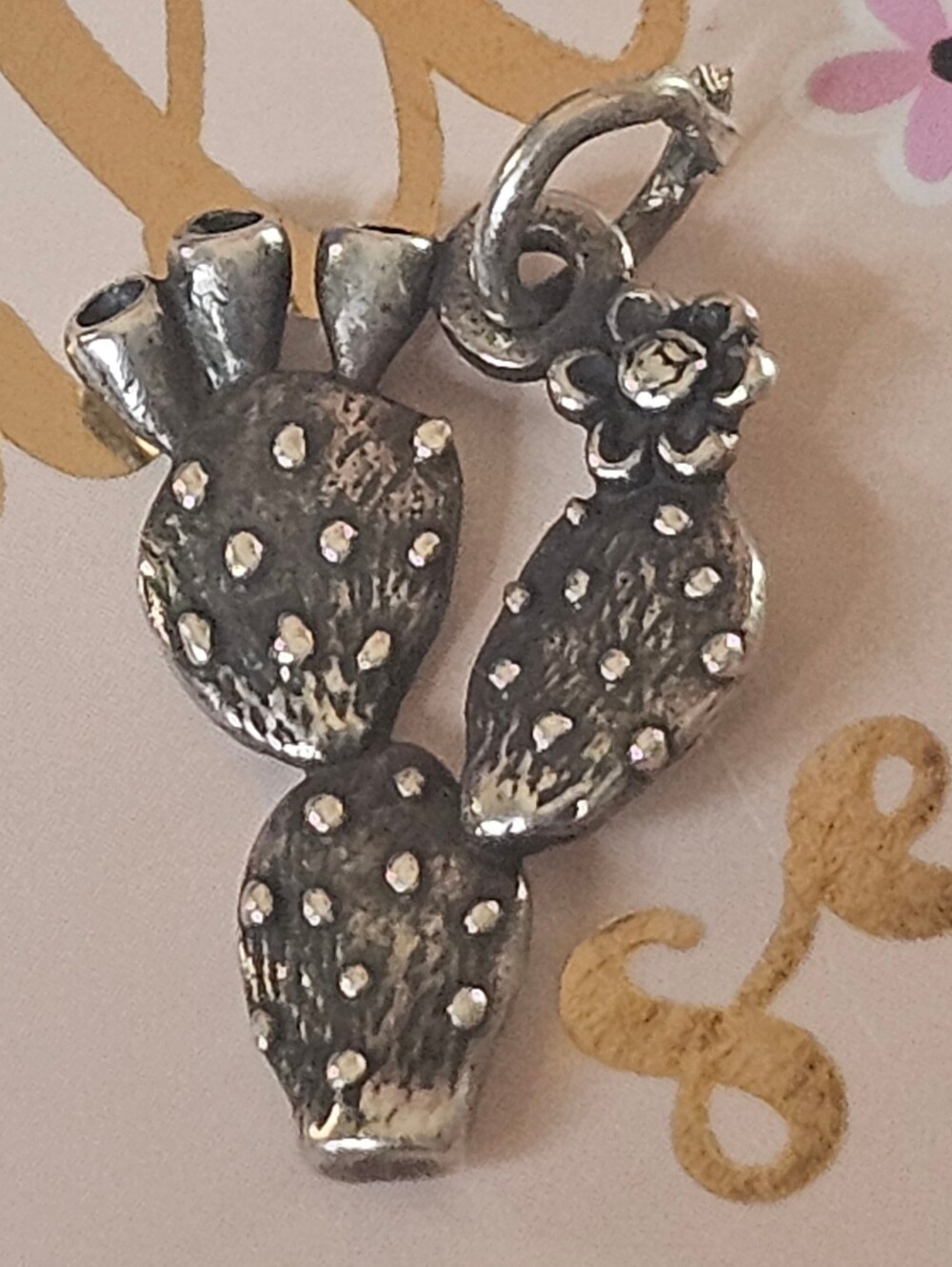 James Avery Prickly Pear Cactus Charm